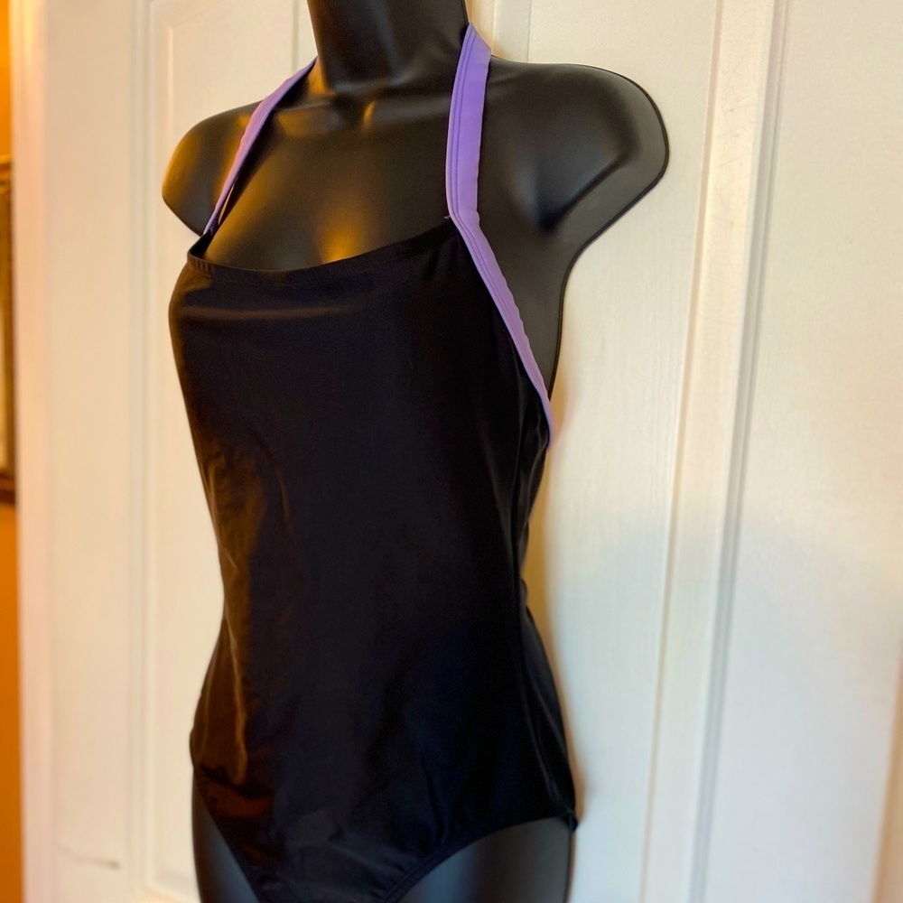 “Speedo” Solid Halter Style One Piece - image 6
